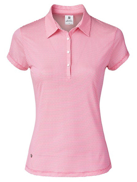 Daily Sports W Carmela Cap Sleeve Polo - Dahlia | GolfBox