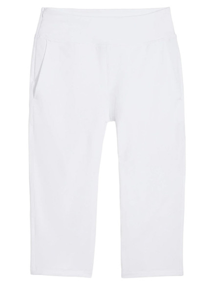 Puma Women's Everyday Capri Golf Pants - White Glow PANT-PU4