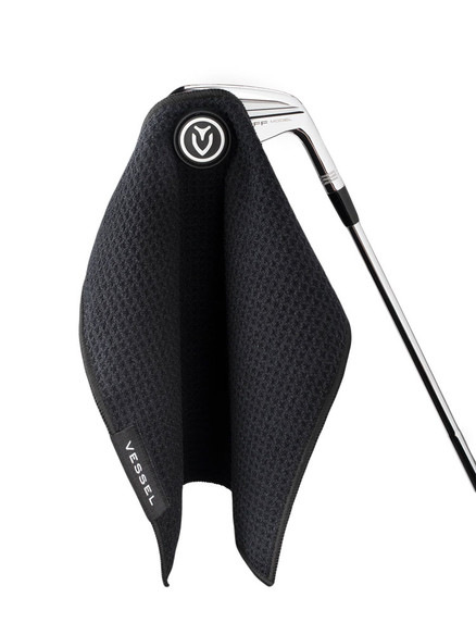 Vessel Magnetic Greenside Towel - 10" x 10" | GolfBox