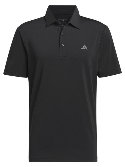 adidas Ultimate365 Solid LC Golf Polo Shirt - Black