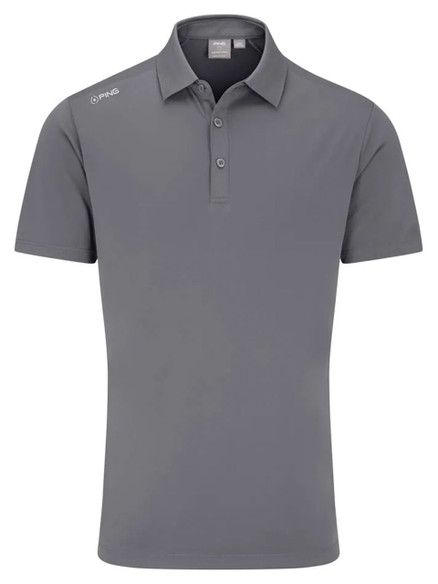 Ping Lindum Tailored Fit Polo - Rock | GolfBox SHIRT-PG5