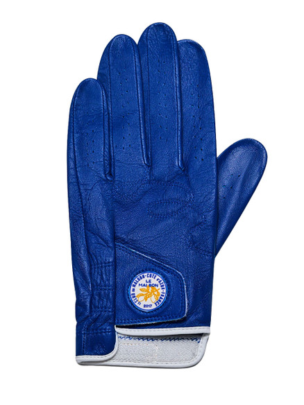 Malbon Saint-Tropez Golf Glove - Blue | GolfBox