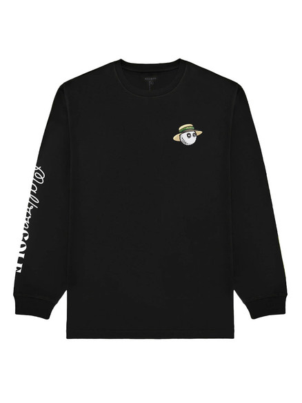 Malbon Marina LS Tee - Black | GolfBox SHIRT-MA5