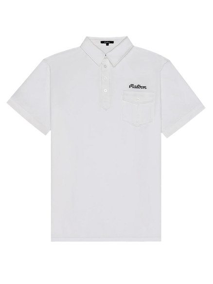 Malbon Golf x Jesper Parnevik Pocket Polo - Navy