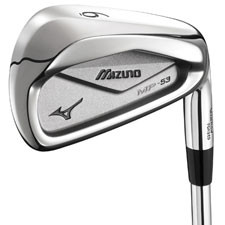 Pre-Owned Mizuno MP 53 Steel Iron Set - RH - 4PW - Stiff