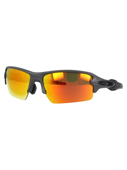 Oakley Flak 2.0 (Asia Fit) Sunglasses - Steel w/ Prizm Ruby