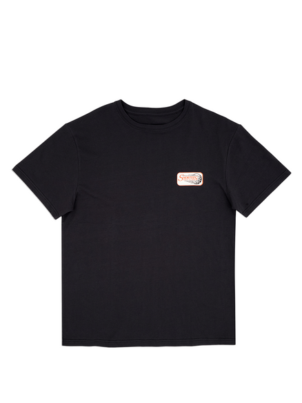 Shortees Golf Ball Tee - Black | GolfBox SHIRT-SG5