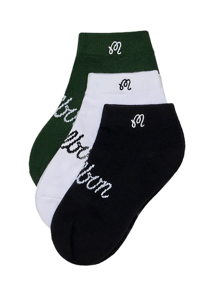 【MALBON】Malbon Mesh Quarter Socks / 追跡付 Malbon M Quarter Socks - Multi | GolfBox