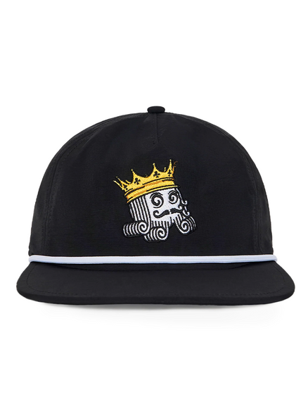 Malbon Monarch Rope Hat - Black | GolfBox