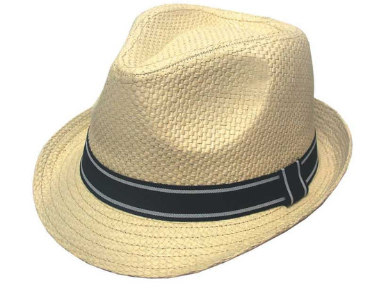 Avenel Paper Braid Trilby Hat - Natural - Mens | GolfBox