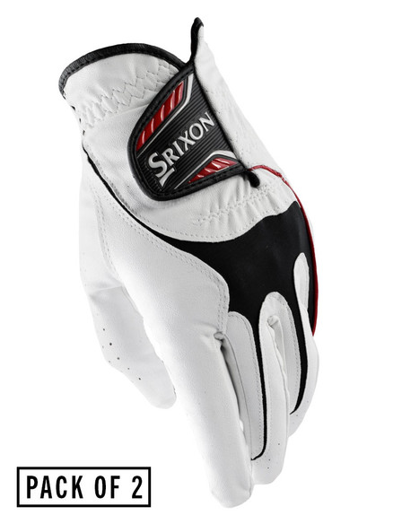 Srixon All Weather Golf Gloves - Womens 2 Pack White
