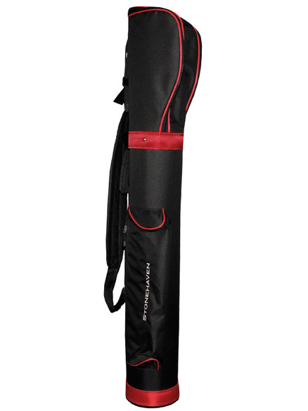 Stonehaven Scott Pencil Bag Black/Red | GolfBox