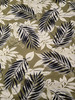 B2: Tropic Olive & Black, 100% Cotton Lawn, 55" wide, 2.89 oz, $8.59 per half yard