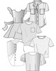 YY-CS 1601 Children's Shirt & Blouse Slopers (3-6x) - ****PAPER Pattern****