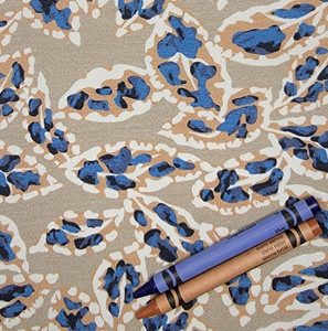 A1- Blues & More Knit, Digital Print, 95% Bamboo/ 5% Spandex, 55" wide, $13.95 per half yard.