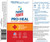 P2 Pro-Heal Wound Treatment 4oz spray product label