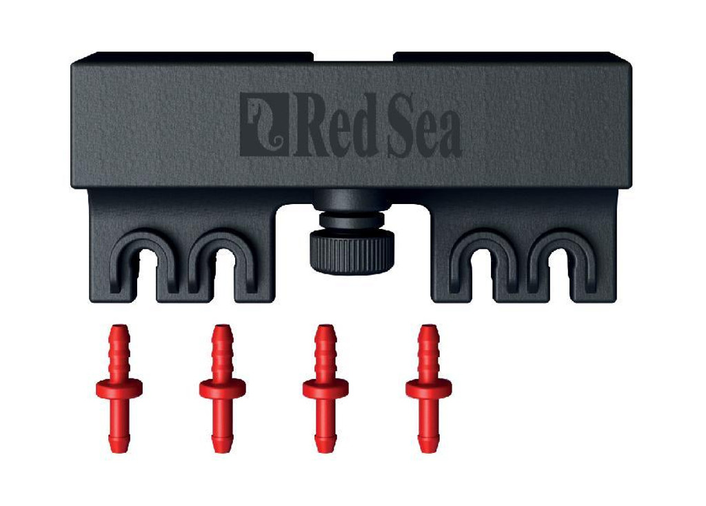 ReefDose 4 Tube Dosing Line Holder with Tips