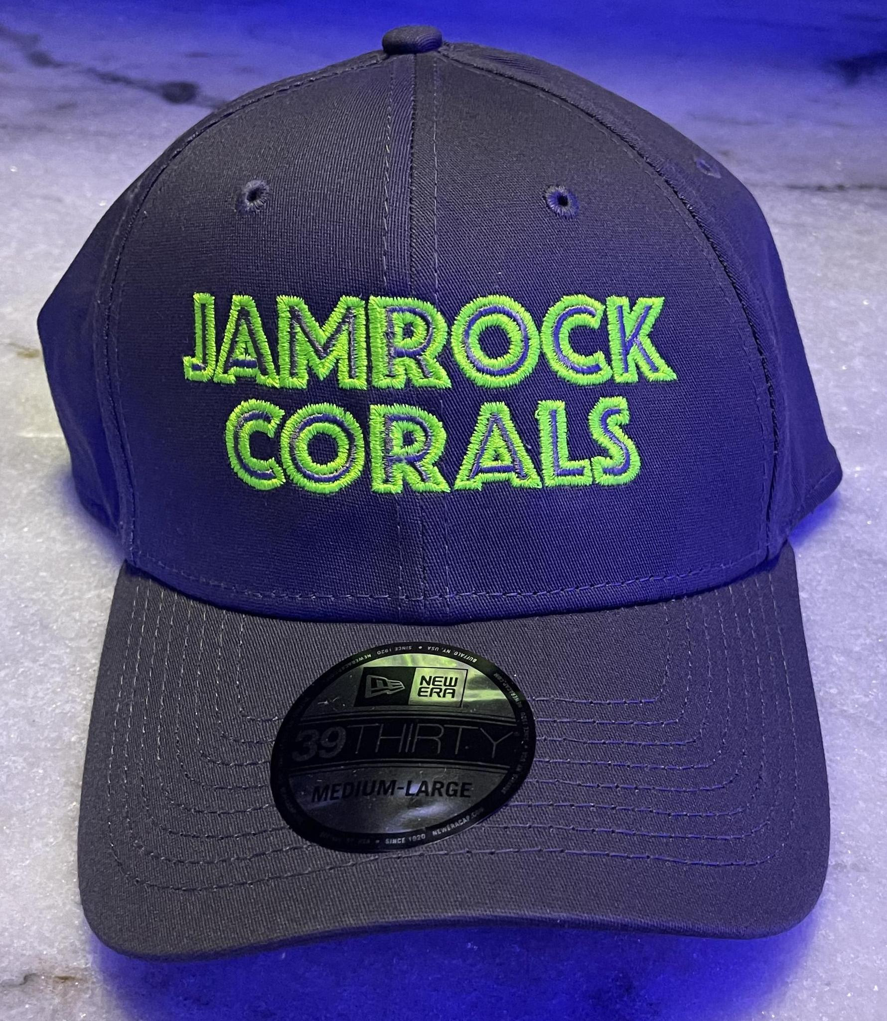 JRC New Era Flex Fit Corals Jamrock Hats Gray 