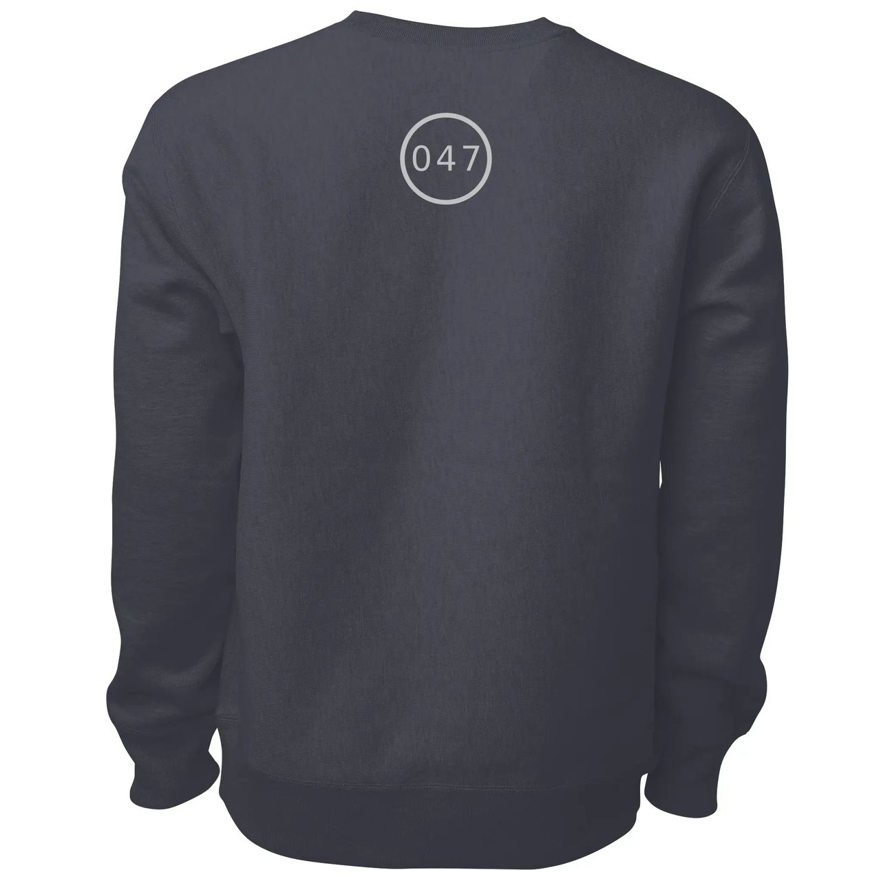 Numbered back-neck emblem, sample piece 047