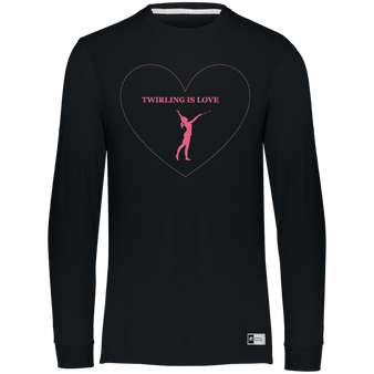 Twirling Is Love Dri-Power Long Sleeve Tee