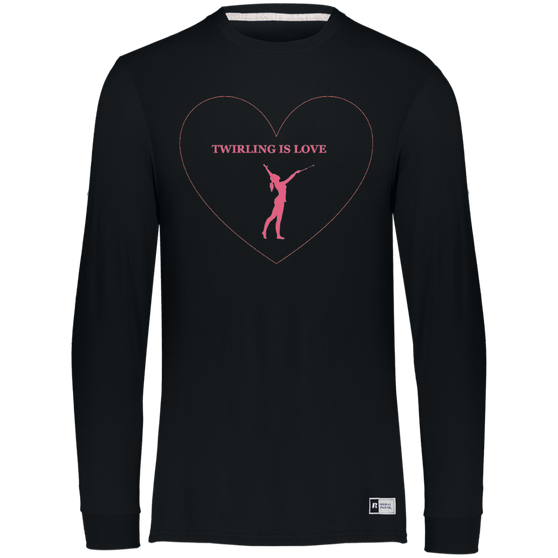 Twirling Is Love Dri-Power Long Sleeve Tee