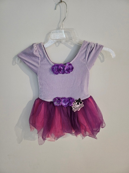 Purple Flower Toddler Tutu