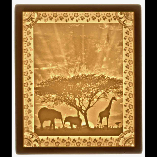 AFRICAN SUNSET-U166-REPLACEMENT PANEL ONLY