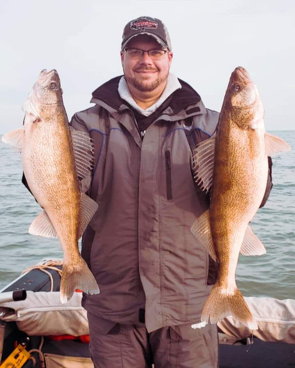 Ice fishing store bibs floating