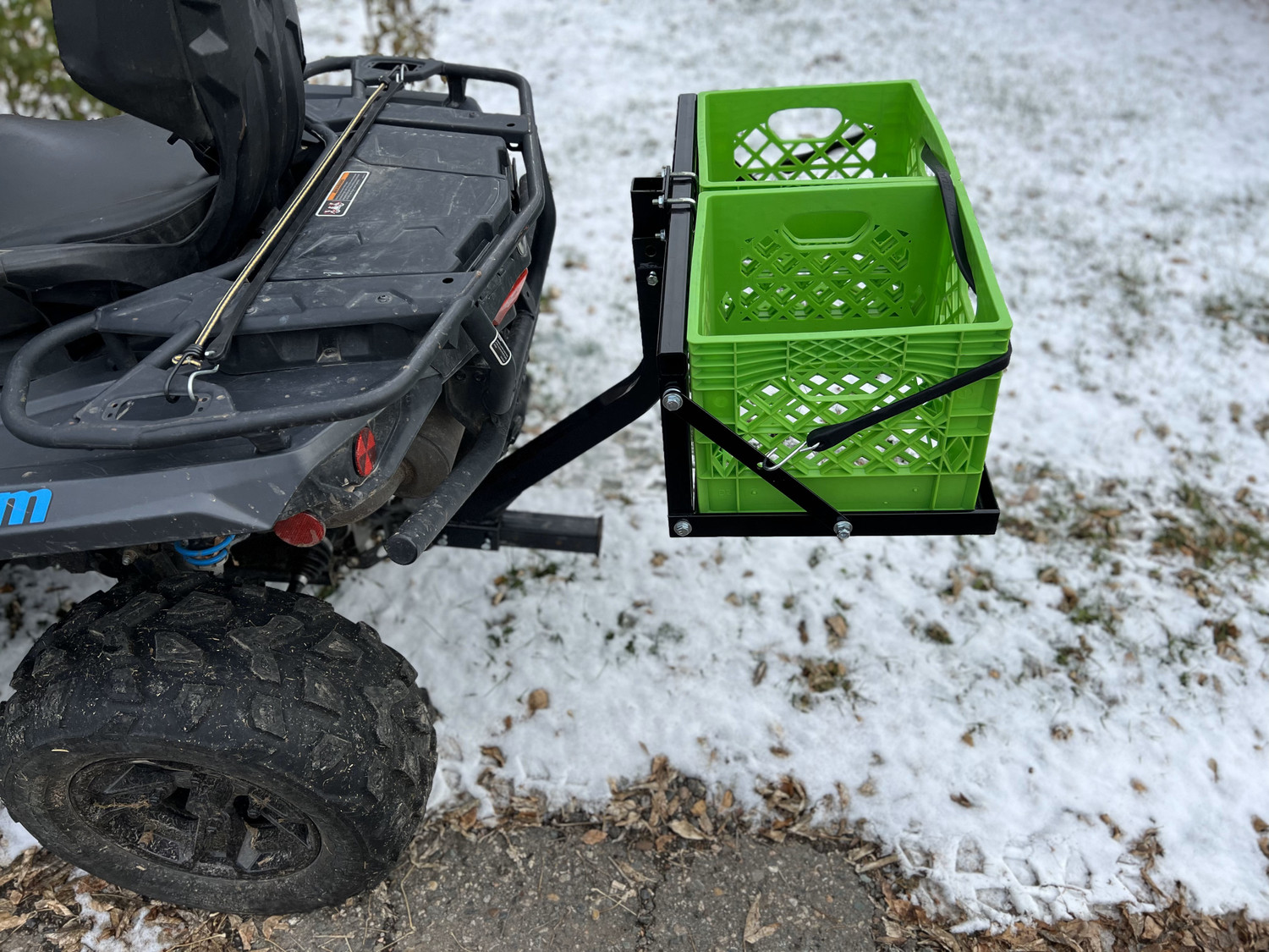 Digger Ice Fishing ATV Rear Tow Hitch for sale online