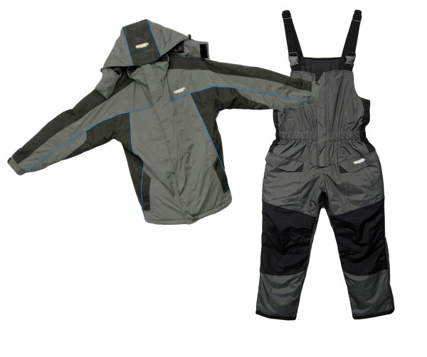 IceRunner float suits provide comfort and warmth while fishing on the ice.