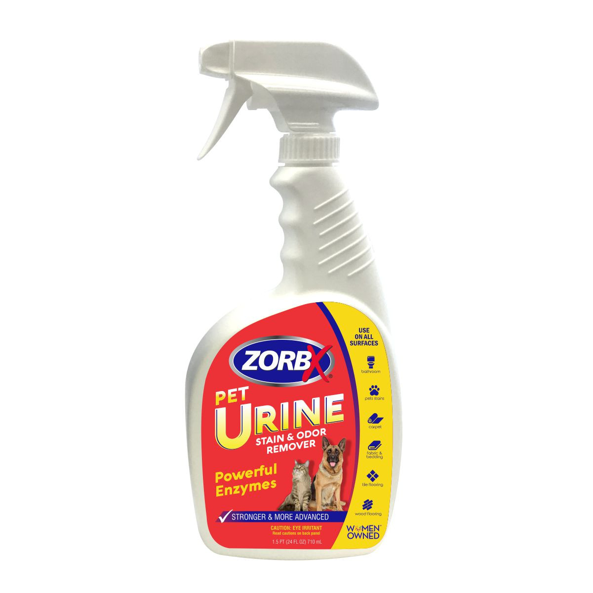 ZORBX Powerful Enzyme Pet Urine Stain & Odor Remover (1 gallon) ZORBX Inc