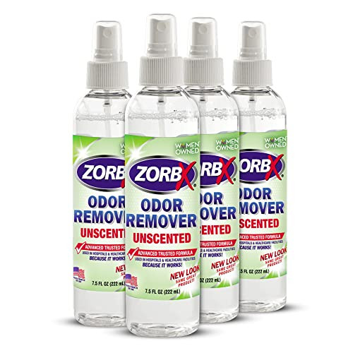 Eliminate cigarette smell, gasoline odors, odors from mildew, and food odors with ZORBX  7.5 oz. Value Pack Unscented Odor Remover