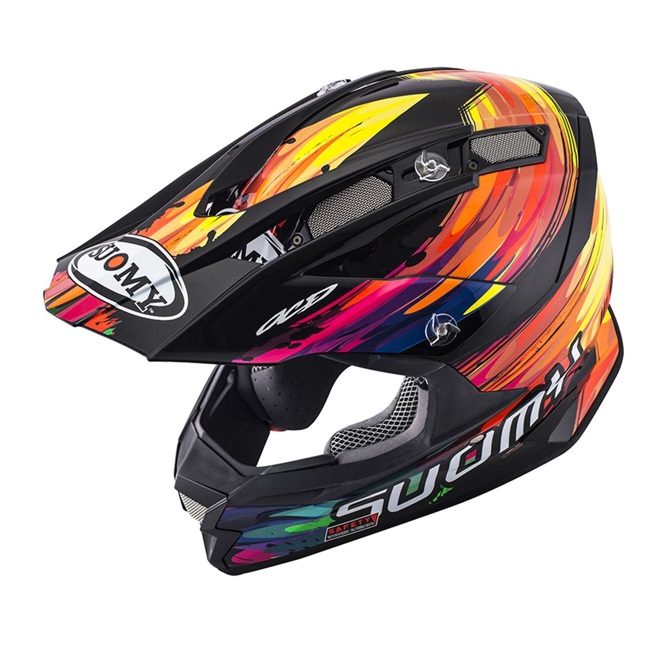 Suomy Alpha MX Helmet Torched Mission MX