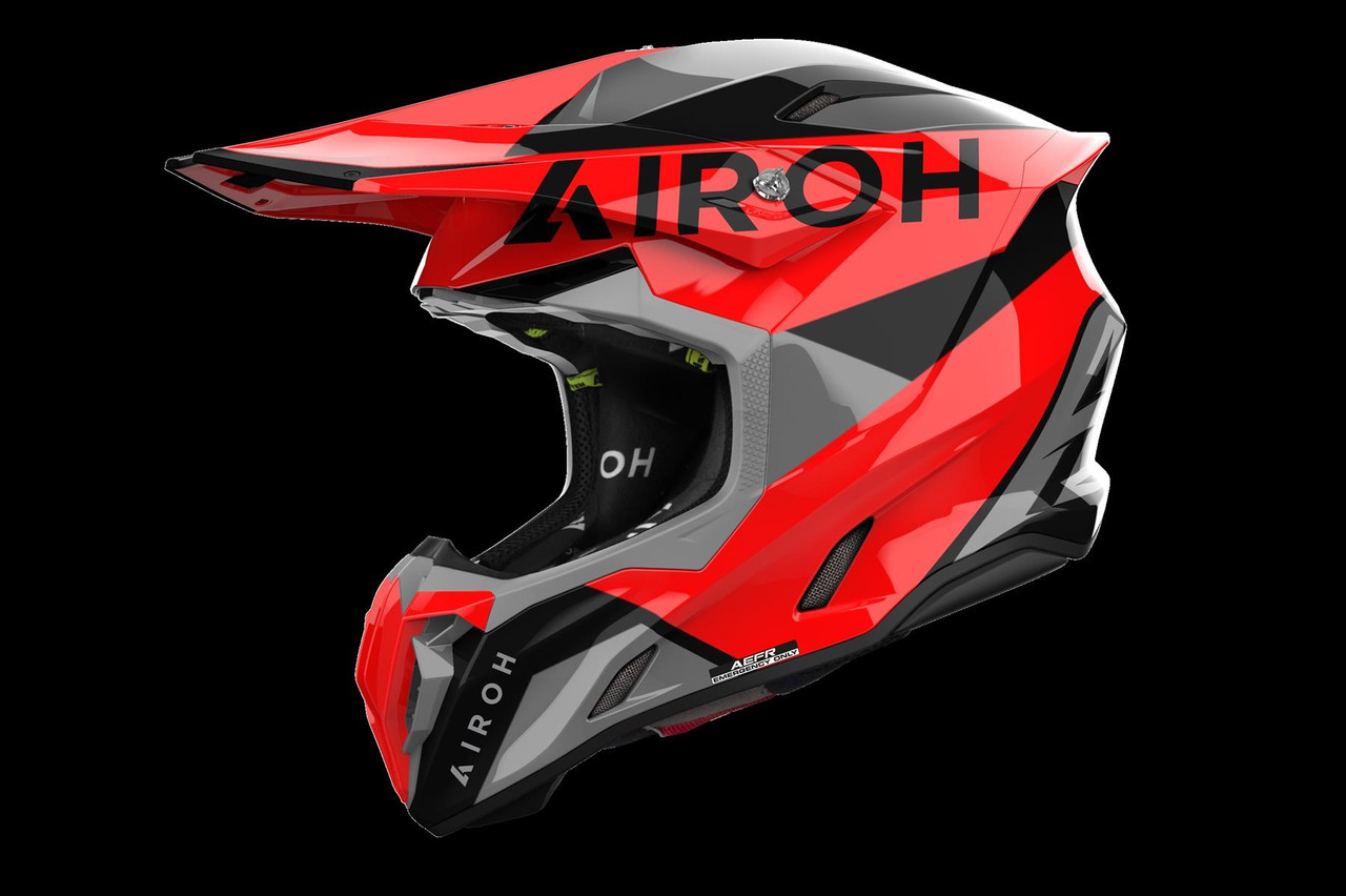 AIROH TWIST 3 THUNDER RED GLOSS XXL