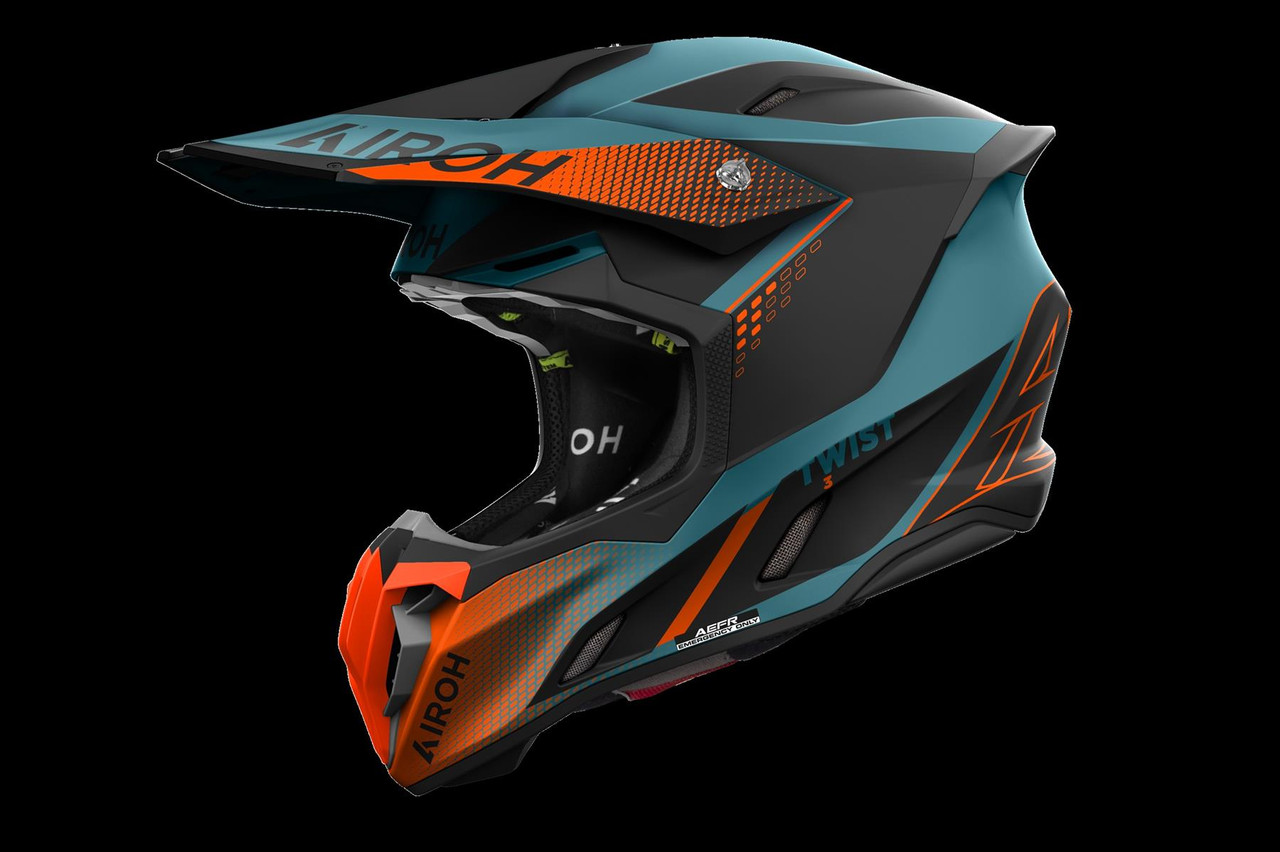 Casco integrale Airoh MATRYX Thron Orange Matt
