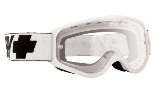 Spy Cadet Goggle White/Clear Lens