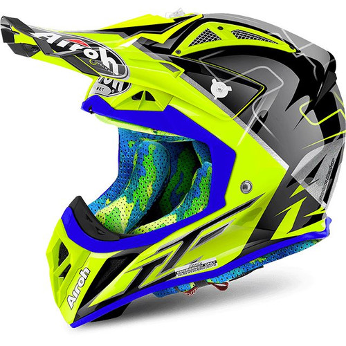 Airoh Aviator 2.2 Cairoli Mantova Yellow Helmet 