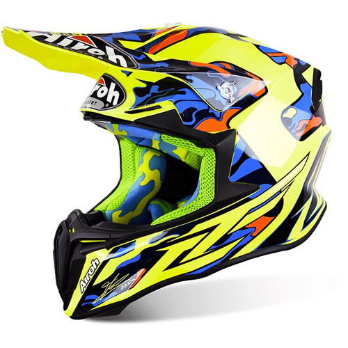 Airoh Twist TC16 MX Helmet Yellow/Black