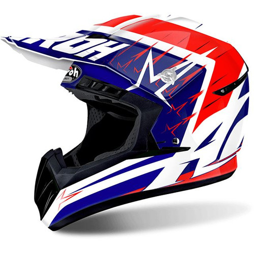 Airoh Switch MX Helmet Startruck Red