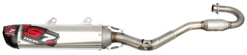 DEP DEPKFS13 Full Exhaust System S7R Kawasaki KXF 450 2009-ON Silver MX Off-Rd