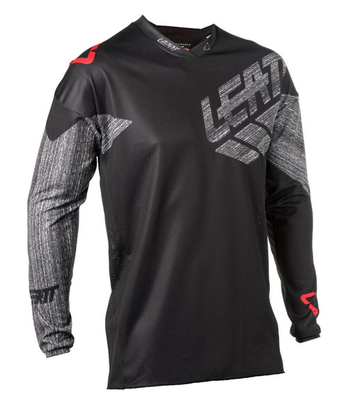 2018 Leatt GPX 4.5 MX Jersey Black/Brushed