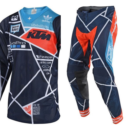 2018 Troy Lee Designs TLD Men's MX Gear SE Air 18.1 Metric KTM Navy/Orange