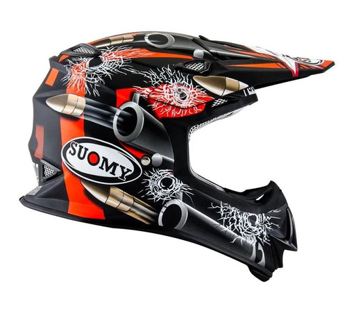 Suomy Mr Jump Bullet MX Helmet Black