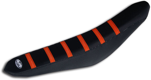 GUTS Racing Ribbed VS Seat cover, Blk Sides, Red Rib Beta 13-18 GUTS Racing Ribbed VS Seat cover, Blk Sides, Red Rib Beta 13-18