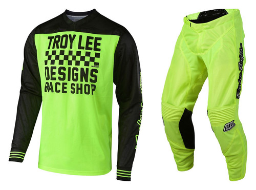 2018 Troy Lee Designs TLD Men's MX Gear GP Air 18.1 Raceshop Flo Yellow