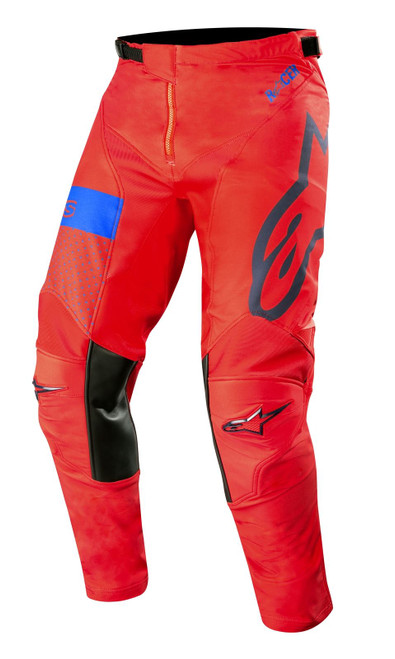 2019 Alpinestars Men's Racer Tech Atomic MX Pant Red/Dark Navy/Blue