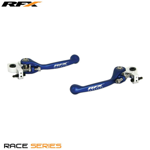 RFX Race Forged Flexible Lever Set (Blue) Husaberg TE250/300 11-13 FE450 13 FE250/350 2013