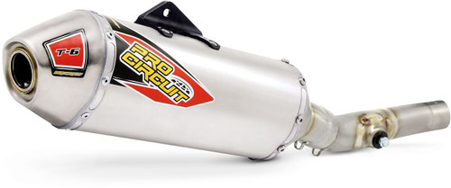 Pro Circuit T-6 Stainless Slip-On, KX250F '09-16