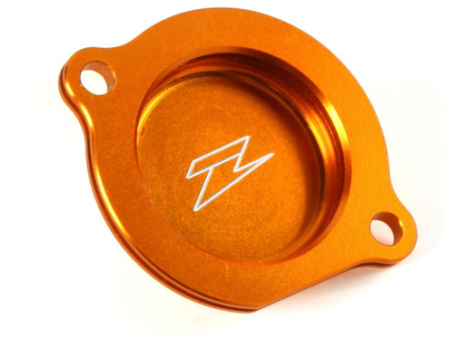 DRC Oil filter cover KTM most Pre-2012 bikes orange