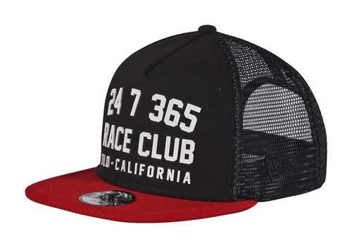 TROY LEE DESIGNS HAT SNAPBACK RACE CLUB RED